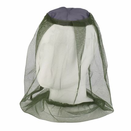 Mosquito Insect HEAD NET Wasp Bug Hat Mesh Face Protector Travel Camping Fishing