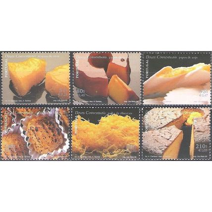 Portugal 1999 Michel 2365 - 2370 Neuf ** Cote (2008) 10.00 € Gastronomie gâteaux