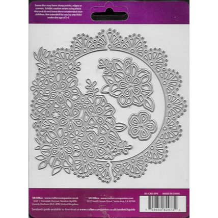 Crafter's Companion. Die'sire. Spring Garden Die Set. Die Cutting Cardmaking
