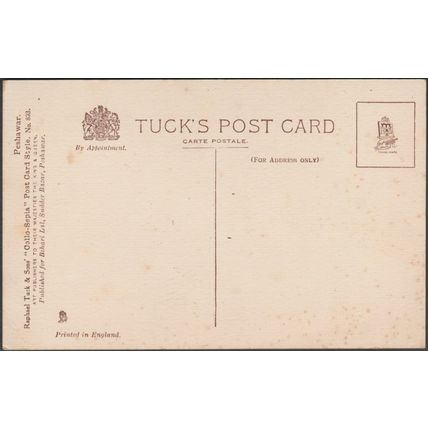 A Group of Pathans with their Topaks (Matchlocks), c.1905-10 - Tuck's Postcard