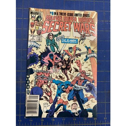 Marvel Super-Heroes Secret Wars #5 VF- 1984 Wolverine Spider-Man Comic Book