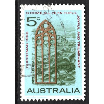 AUSTRALIA 1968: CHRISTMAS - 5c USED (G4)