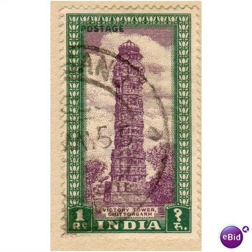 India 1949 - SG 320 - Victory Tower Chittorgarh 1r - used