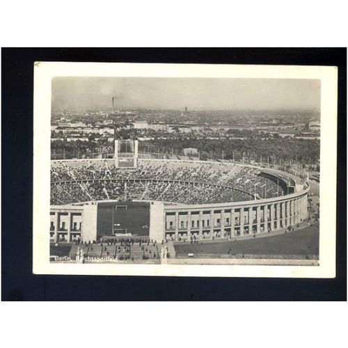 Germany BERLIN Reichssportfield 1930's Postcard