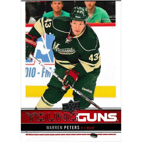 2012-13 Upper Deck Young Guns - #230 - Warren Peters RC
