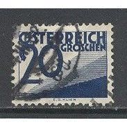 Austria.D602 20h Blue.Fine Used.Dec14