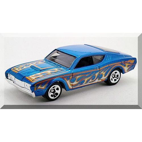 Hot Wheels - '69 Mercury Cyclone: HW Flames #10/10 - #100/250 (2016) *Blue*
