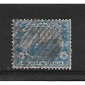 WesternAustralia.SG114 2 1/2d Blue.Watermark Unchecked.Fine Used.July20