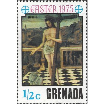 GRENADA, Easter, Blood of the Redeemer, Giovanni Bellini, brown 1975, ½c