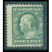 374 1c Benjamin Franklin Average MHR C3429