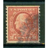 Used 492 2c George Washington Fine A09917