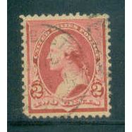 Used 220 2c George Washington Fine A13719