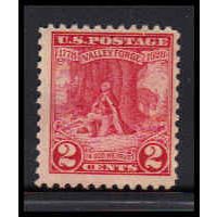 645 2c Valley Forge Just Clears MNH O1399