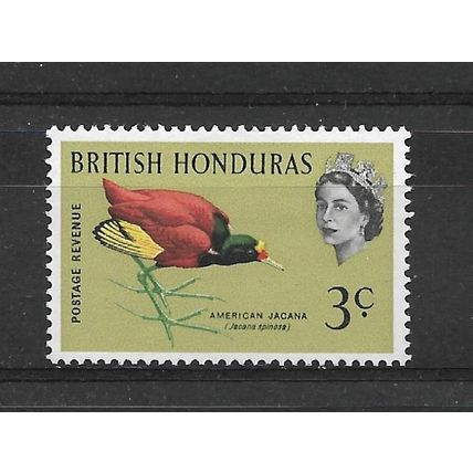 British Honduras.SG204 3c Northern Jacana.Mounted Mint.May21