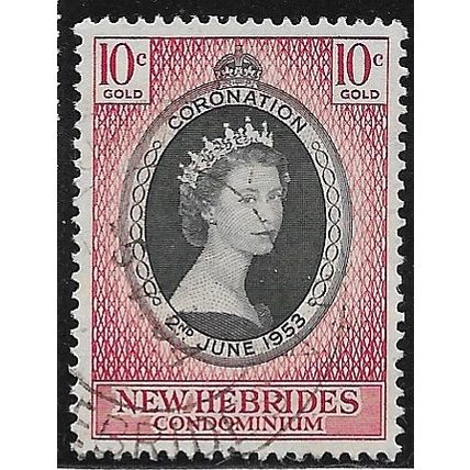 NEW HEBRIDES English 1953 SG 79 - fine used (o)
