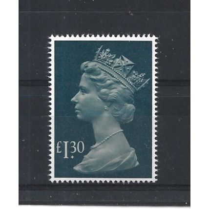 GB.SG1026b £1.30 Pale Drab and Deep Greenish Blue.Mounted Mint.Aug25