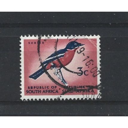 SouthAfrica.SG203 3c Burchells's Gonolek.Variety Unchecked.Fine Used.Aug25h