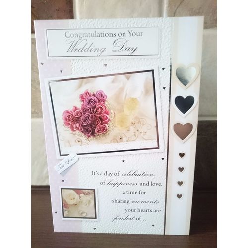 Wedding Day Cards - Congratulations on Your Wedding Day