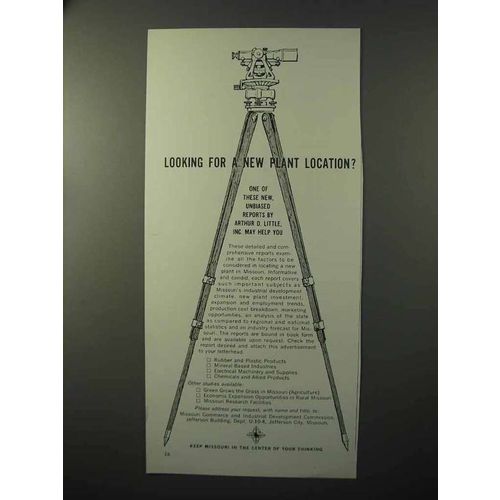 1964 Missouri Commerce and Industrial Development Ad