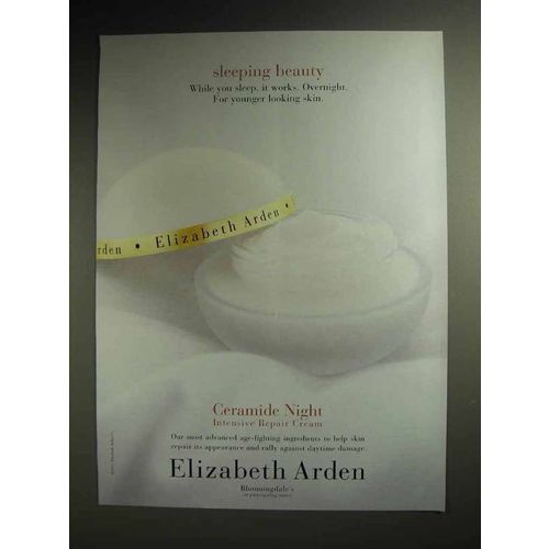 1997 Elizabeth Arden Ceramide Night Repair Cream Ad