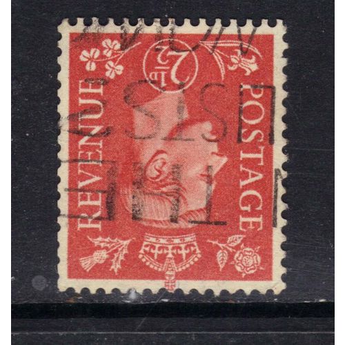 GB 1951 KGV1 2 1/2d Pale Scarlet SG 507wi ( G789 )