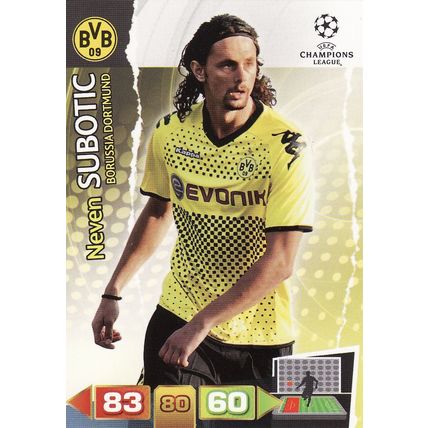 Adrenalyn XL Champions League 2011/2012 Neven Subotic Borussia Dortmund