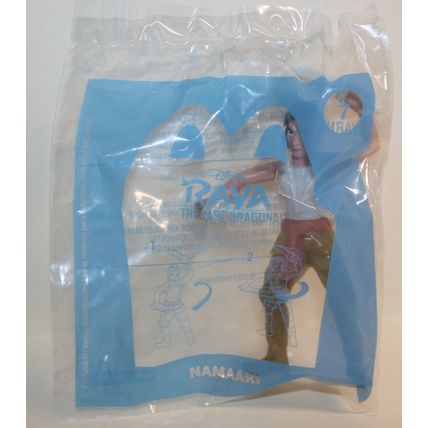 2021 McDonalds Disney Raya and the Last Dragon #7 Namaari Mint in Package