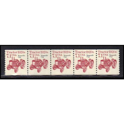 2127a 7.1c Tractor Very Fine MNH Dry Gum PNC 1/5 X0773