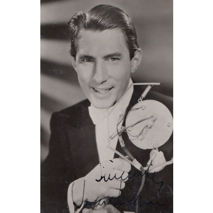 Harry Roy Signed Vintage Postcard Photo