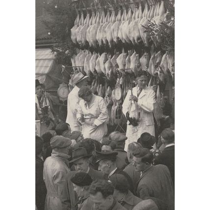 Dead Birds Meat at Smithfield Market BBC Rare London Postcard