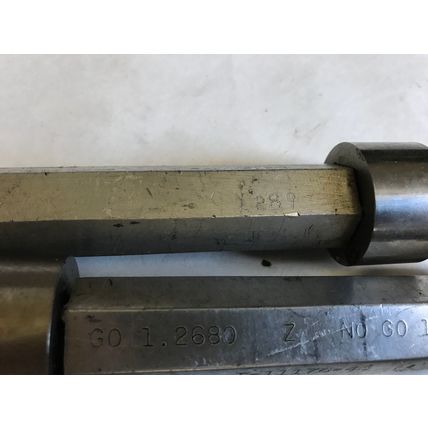 lot 3 THE PIPE MACHINERY GO NO GO PLUG GAGE 1.289 1.2680 1.2730 1.265 1.275,AD