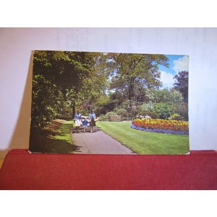 ROATH PARK, CARDIFF, WALES used postcard unfranked =