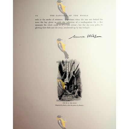 Algiers, Rue De La Mer Rouge, Bazin/Boudier, Book Illustration (Print), 1892