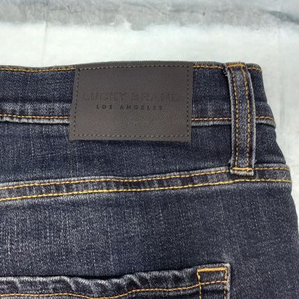 Excellent Lucky Brand Jeans Mens 38x32 Dark Blue Denim 412 Athletic Slim