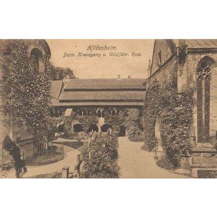 Kildesheim Dopp Kreuzgang 1000 Jahr German Old Postcard