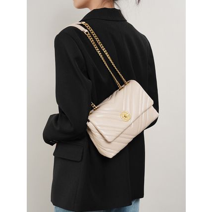 Women Stylish Leather Casual Chain Strap Shoulder Bag