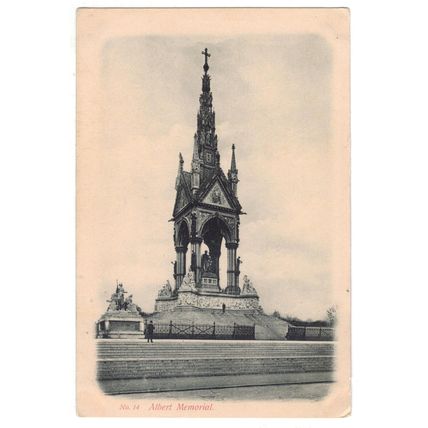 LONDON ~ ALBERT MEMORIAL No.14 - J.BEAGLES & Co LONDON E.C. - UNUSED - See Scans