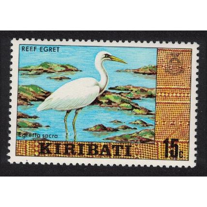 Kiribati Reef heron Bird 15c 1980 MNH SG#127