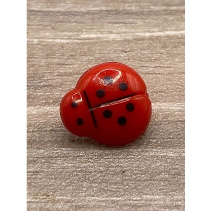 14mm Acrylic LadyBird Mixed Colours Shank Buttons Sewing Knitting Crafts