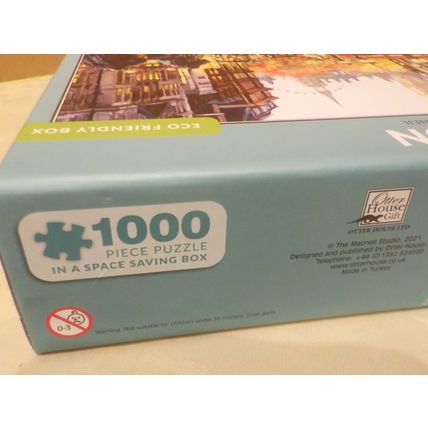 1000 Piece Otter House Jigsaw - London by Richard McNeill – NEW & SEALED