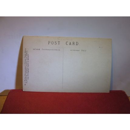 unknown garden scene unused postcard real photograph by W J Waller of Horsham =