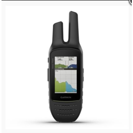 Garmin Rino 750t Two-Way Radio Navigator with Topo Mapping with Power Bank