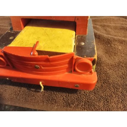 Old Vintage Original Fisher Price Concrete Mixer Truck # 926 1959