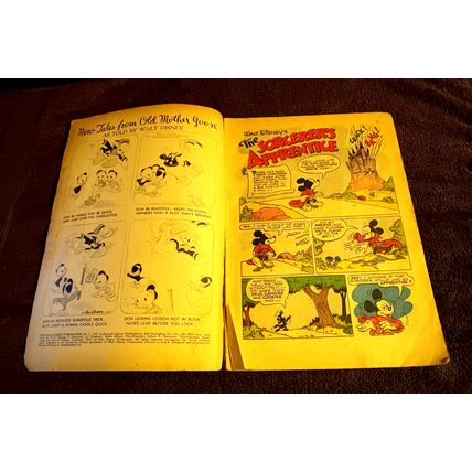 Golden Age Dell Comic # 2 Walt Disney's Silly Symphonies 2.5 GD+ Condition 1953