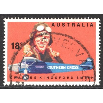 AUSTRALIA 1978: AVIATORS - 18c KINGSFORD SMITH USED (G5)