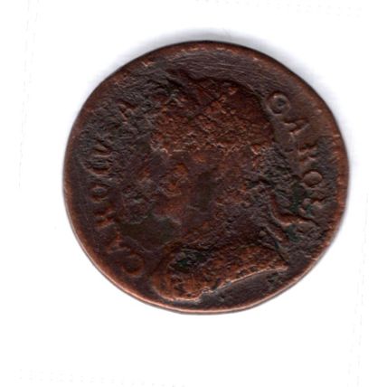 Great Britain. Charles II. Farthing 1674. dy12507