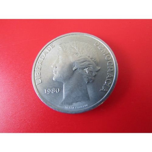 1980 PORTUGAL TWENTY FIVE ESCUDOS FREE POST. AE