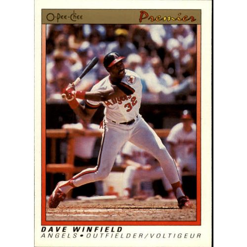 1991 O-Pee Chee Premier Dave Winfield