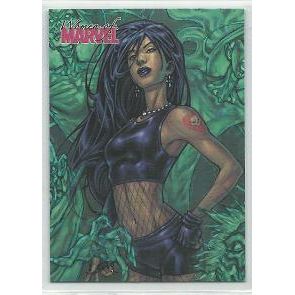 WOMEN OF MARVEL base card # 79 WICKED (2008)