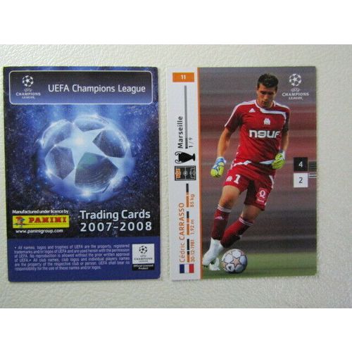 Panini UEFA 2007-2008 Champions League Football Card Variants (ef1)